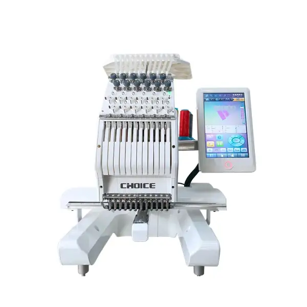 MINI Industrial Single Head Digital Computer Hat Embroidery Machine