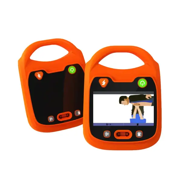 Emergency AED Automatic External Defibrillator ECG First Aid AED Automated Portable Defibrillator