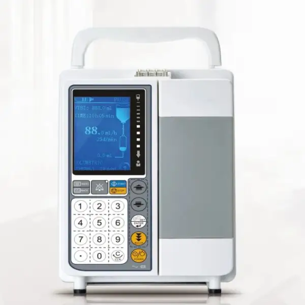 Portable Automatic Volumetric IV Infusion Pump With LCD Display For Medical Use