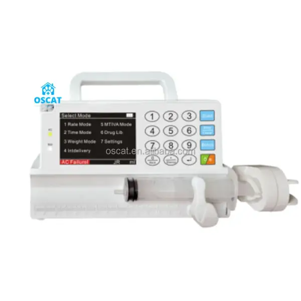 Portable Single Double Multi-Channel Micro Veterinary Syringe Pump For Medical Use