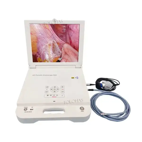 Portable Monitor With LED Light ENT CCD Medical Endoscope Portable Endoscope Camera