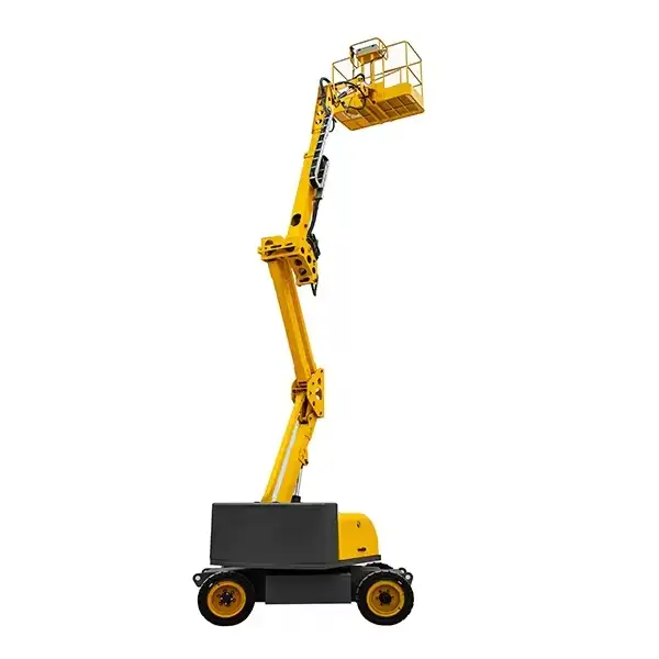 Self-Propelled Articulated Boom 12~18M High-Altitude Cherry Picker for Garment Shops