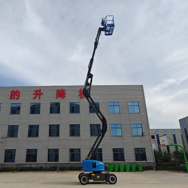 12~18M Boom Self-Propelled Articulated Boom High-Altitude Operation Cherry Picker