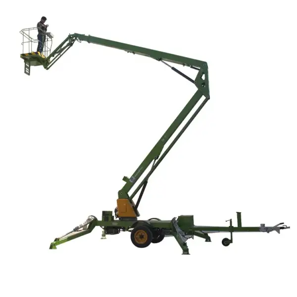 20m 200kg Loading Capacity Towable Cherry Picker