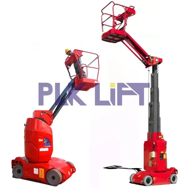 12m Automatic Mini Self Propelled Cherry Picker Lifter