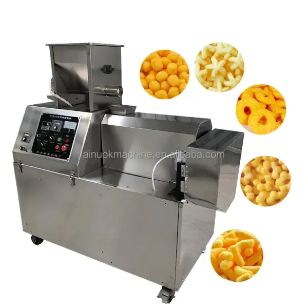 Puffed Snacks Making Machine Puffing Corn Extrusion Food Machinery Solutions