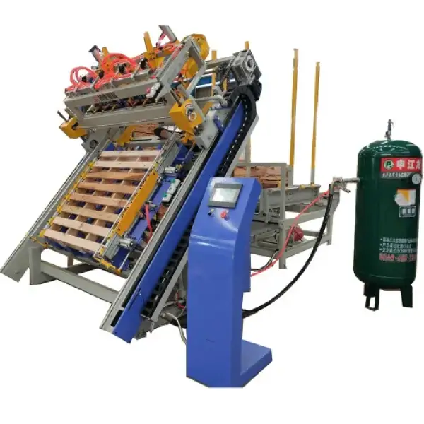 Wood Pallet Nailing Machine