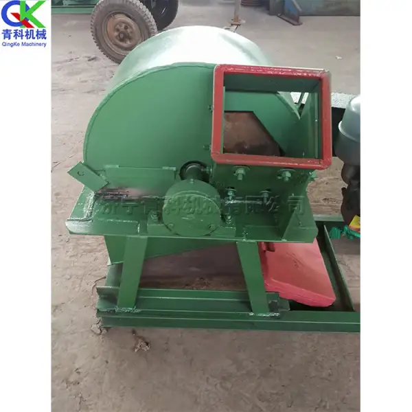 Shaft 40hp diesel electric engine wood Waste Pallet Tree Timber chipper  Recycling branch shredde Machine