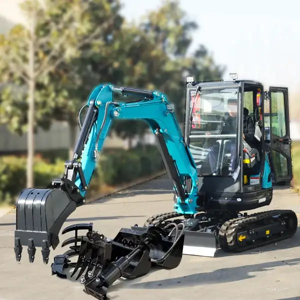 Mini Excavator 1.8 Ton CE/EPA Engine Farm Crawler Digger