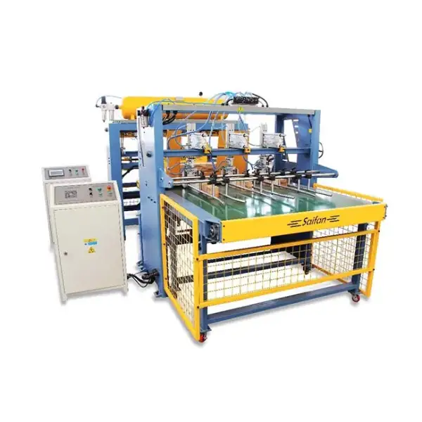 Wooden Pallet Automatic Production Line Manufacturing Plant Provided Wood Pallet Machine Pallet Leg Nailing Machine