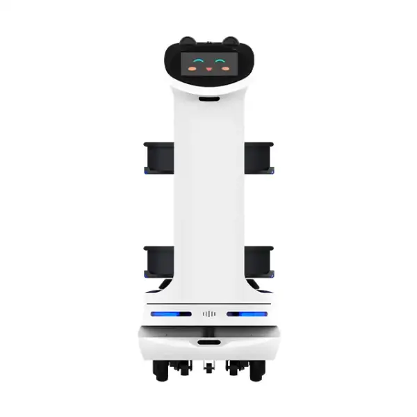 Commercial Delivery Robot Intelligent iTR With Remote Control Humanoid Navigation Service Robot