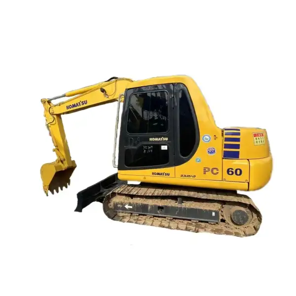 Original 6Ton Komatsu PC60 Excavator PC 60 Hydraulic Crawler Excavator