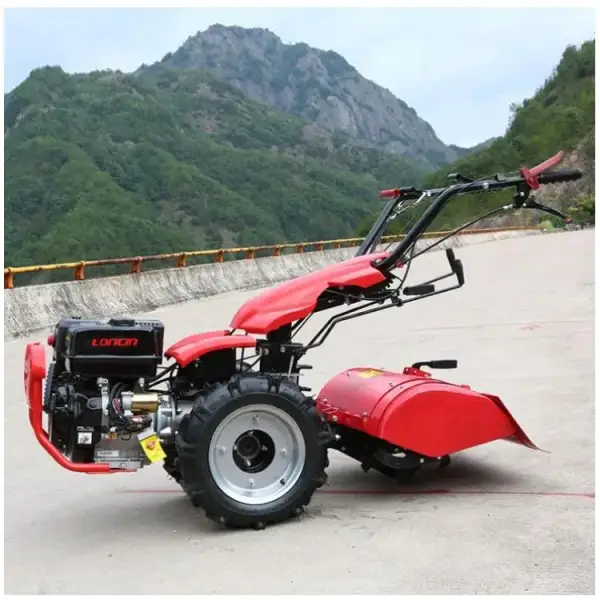 Farm Mini Hand Walking Behind 2 Wheel Tractor