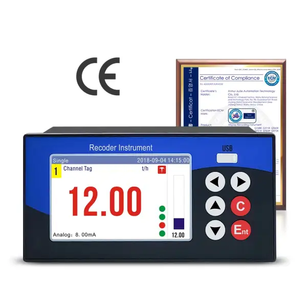 Datalogger Temperature and Humidity Multichannel Data Logger Multichannel PT100  Data Logger