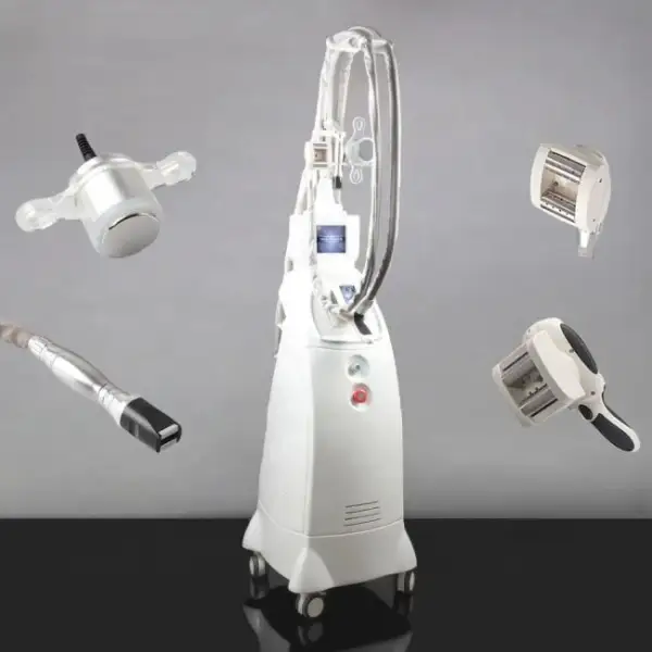 Professional SPA Equipment Vertical Velshape Vacuum Roller Massage Machine Infrared 40k RF Roller Vaccum Machine