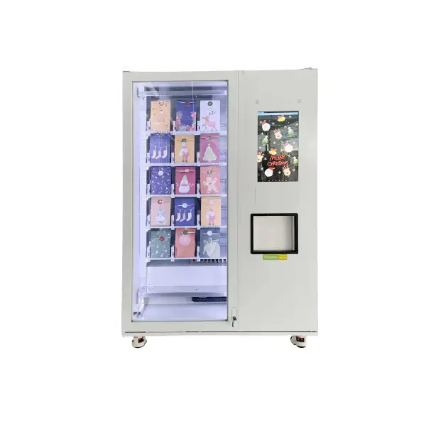 Smart Customizable Robot Arm SDK Refrigerated Gift Vending Machine With Visible Window