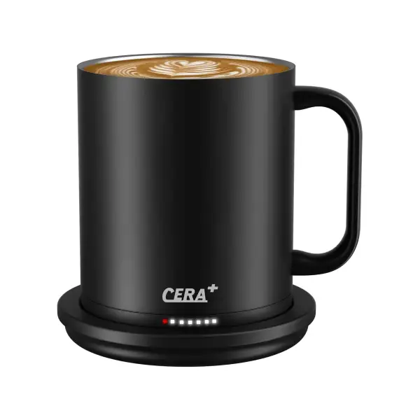 Temperature-Controlled Smart Mug Operated By Connecting To Bluetooth App Smart Mug