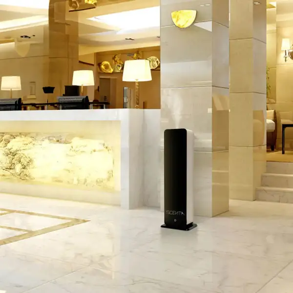 Hotel Lobby Aromatherapy Diffuser Commercial Metal CE Smart Essential Oil Wall Mounted Air Purifier