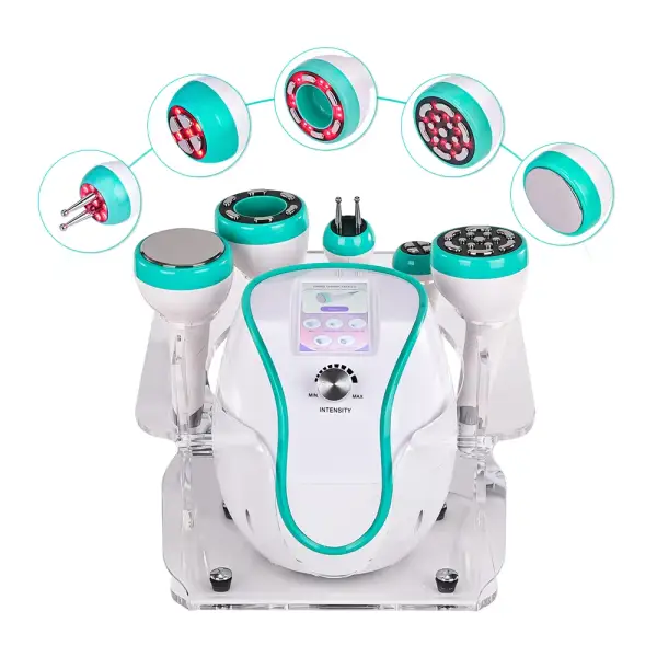 5 in 1 80k sounic RF Fat Burning Machine Vacuum Cavitation System 80k Slimming Machine