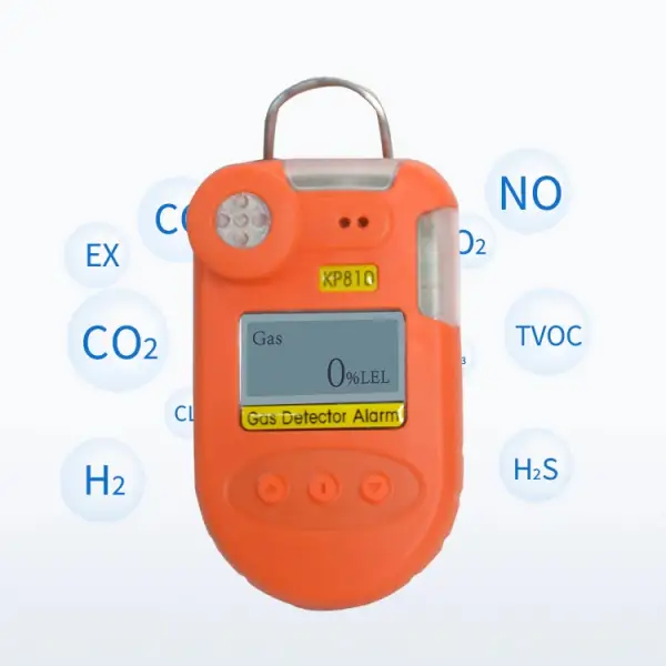 Portable Single Toxic Gas Detector Freon CO Ozone SF6 Ethylene Propane Methanol HCN HCl H2 Helium NH3 SO2 CO2 H2S Detection System