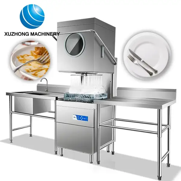 Automatic Dishwasher Machine Hotel Restaurant Dishwashers Industrial Dishwasher Machine Lavavajilla Portable Dishwashing Machine