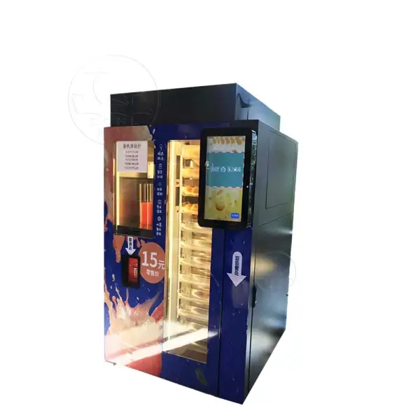 Automatic Fresh Orange Juice Making Smart Vending Machine