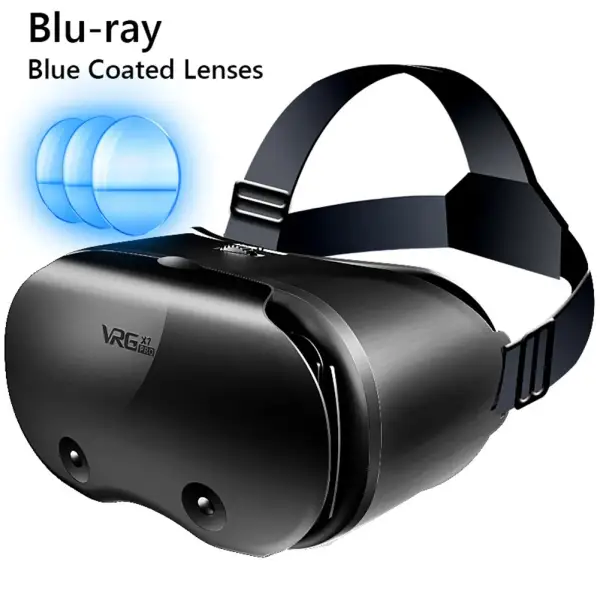 VR Box Helmet Smart Phone Video Game Binoculars 3D VR Games Headset Virtual Reality Glasses for 5-7 inch Smart Phone