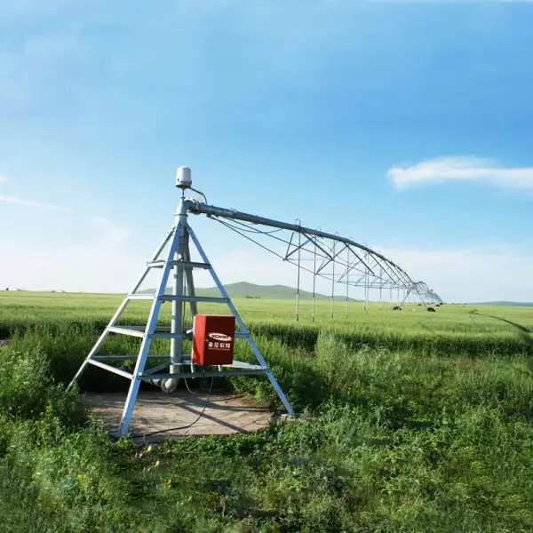 Large Intelligent Circling Sprinkler Irrigation System Can Be Configured With GPS