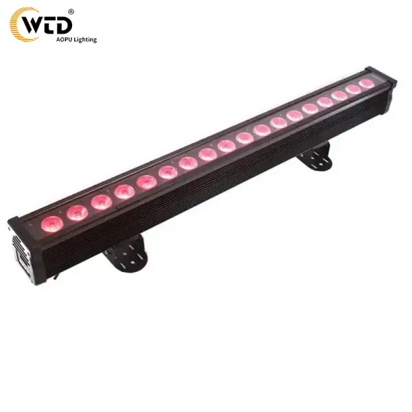 18*10W RGBW 4-in-1 LED IP65 Wall Washer Light DMX For Outdoor Concert Stage Light