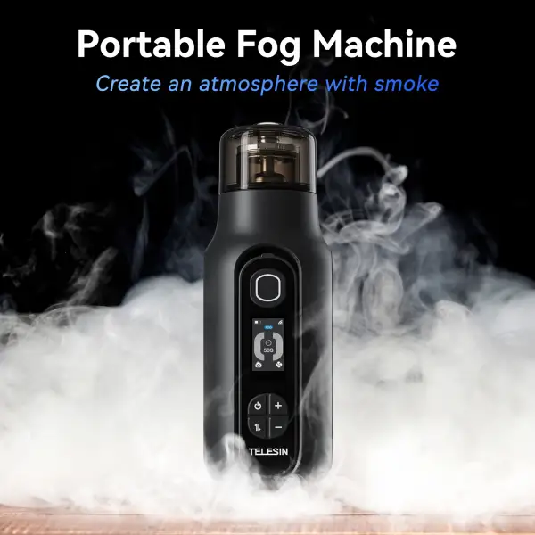 TELESIN C40 film and television smoke machine HandHeld Portable Fog Machine For Photography Outdoor Remote Control Fog