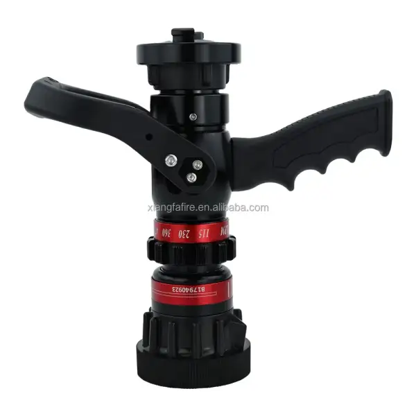 Fire Fighting Equipment &amp; Accessories Pistol Grip Selectable Gallonage Adjustable Automatic Water Nozzle Fog Spray Fire Hose