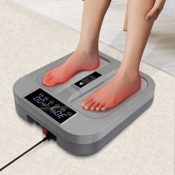 Home Wellness PEMF Physiotherapy Equipment Multi-function Terahertz Foot Massager with Waist Heating Belt