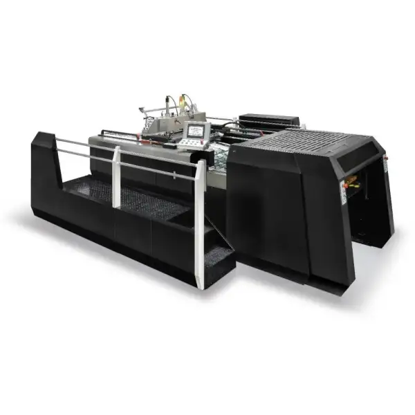 Automatic Servo Control Stop Cylinder Screen Printing Machine