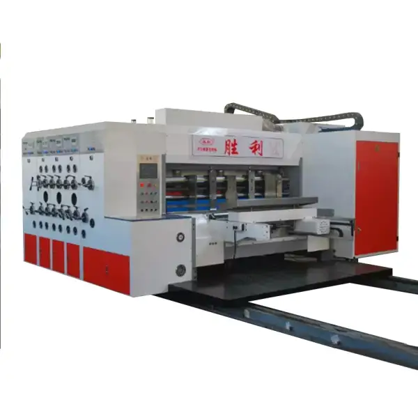 Professional Custom Auto High Speed Carton Flexographic Printing Machine