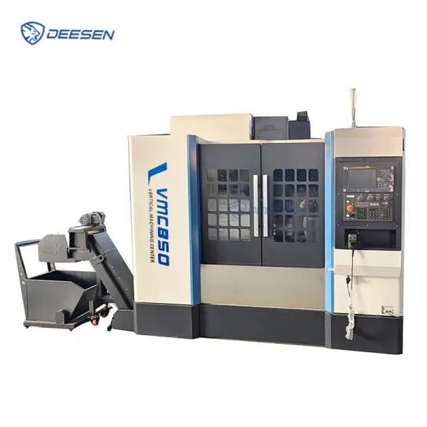 Vmc850 torno Cnc Routing Machines Vertical Machining Center Single 15 Provided PLC Automatic Cnc 3 Axis cnc milling machine