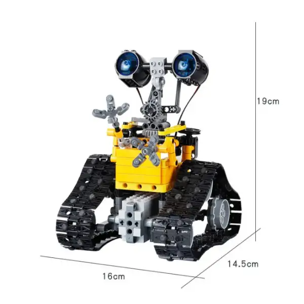 City Technology RC Robot Remote Control Programming Robot Building Blocks Toys Children's Gifts