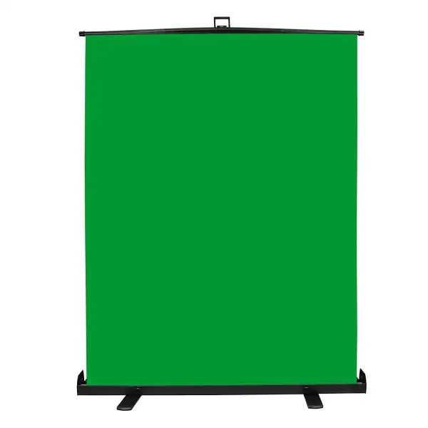 Professional Green Screen Pull-Up Portable Collapsible Chroma Key Background Panel 145x200cm