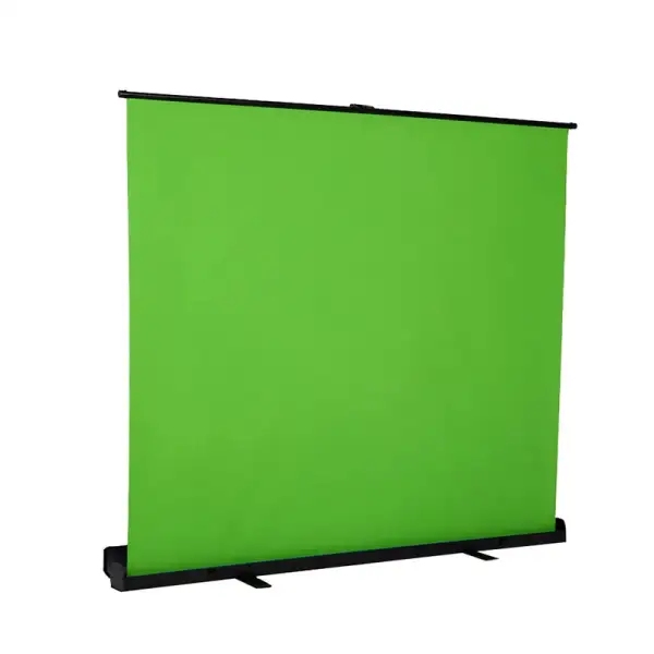 Portable Photography Backdrop Up Green Screen with Live Green Screen Portable  Lifting Stand Quick Installation