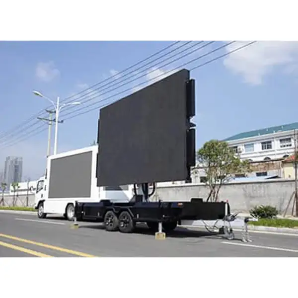 Mobile LED Trailer Installing Outdoor Waterproof P4 P5 P6 LED Display Mobile LED Trailer