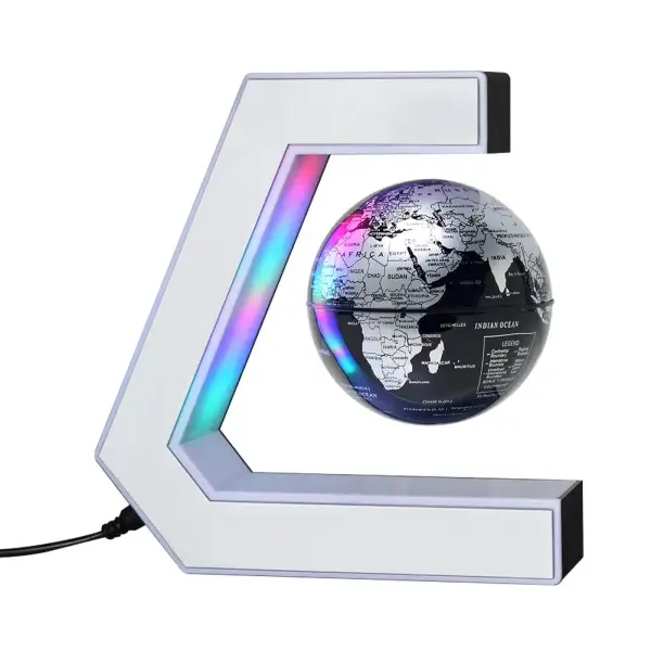 Levitating Magnetic Floating Globe with Lighting Frame