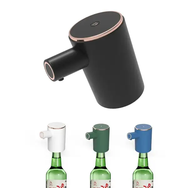 Rechargeable Alcohol Smart Auto Electric Wine Bottle Pump Automatic Whiskey Shot Liquor Wine Dispenser