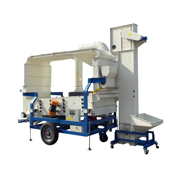 Sesame Seed Cleaning and Hulling Machine Agricultural Farm Equipment