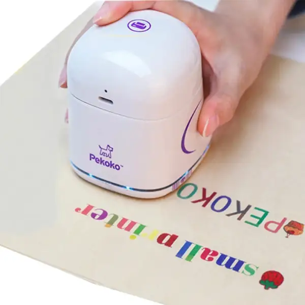 Portable Handheld Color Inkjet Printer 1200dpi Wireless Smartphone Label Printer For Customized Text Barcode QR Code