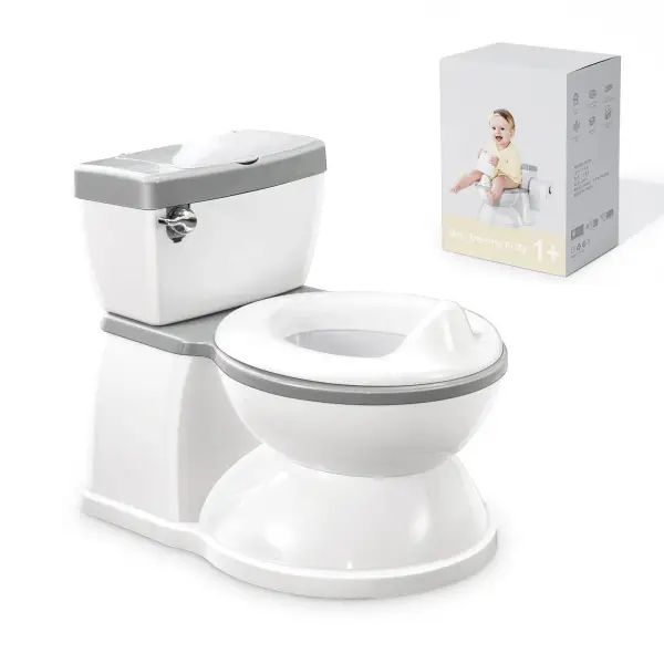 Kids Portable Toilet For Baby Training Potty Toddler use Simulated Flushing Sound Toilet Training