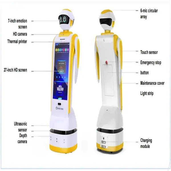 Anseboo Alfred AI Reception Robot – Smart Intelligent Service Robot